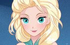 Juego Elsa Manga